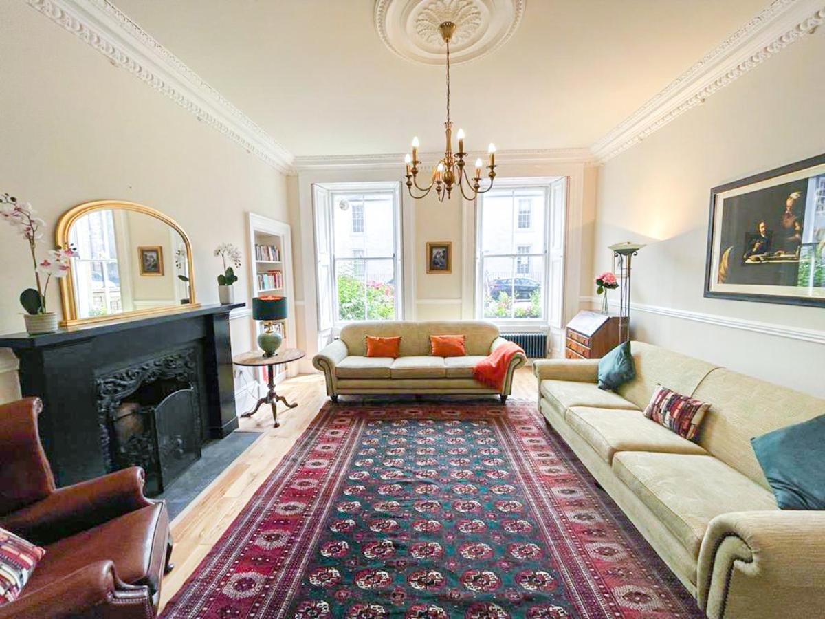 Remarkable 5Br Townhouse With Garden, Sleeps 12 เอดินบะระ ภายนอก รูปภาพ